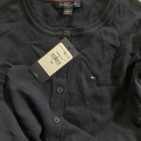 SOLD - XXS Tommy Hilfiger Button Sweater - Picture 4 of 4
